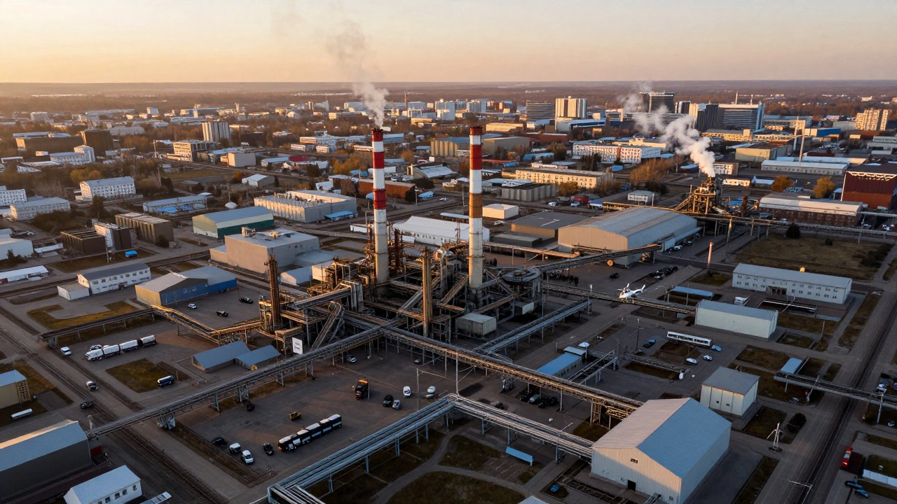 Где больше всего заводов в России: топ-регионов с наибольшей промышленной плотностью