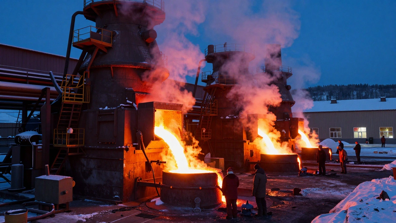 На чем построена экономика России: роль заводов, ресурсов и промышленности