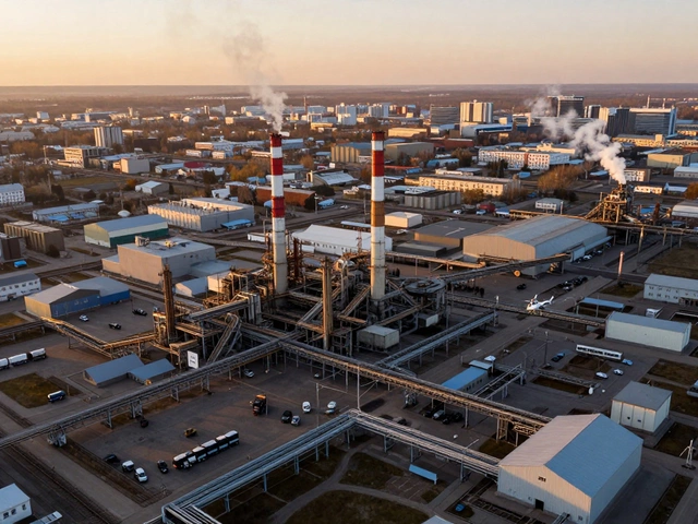 Где больше всего заводов в России: топ-регионов с наибольшей промышленной плотностью