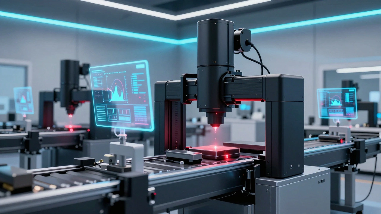 Автоматизированная система проверки качества с лазерным сканированием