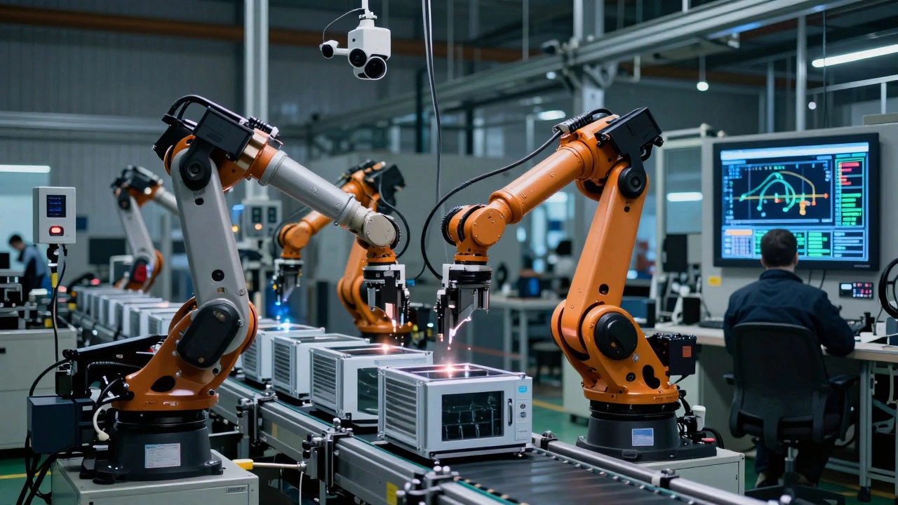 Что такое автоматизация производства: простыми словами о том, как роботы и компьютеры меняют заводы