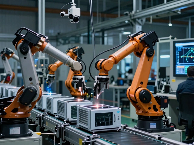 Что такое автоматизация производства: простыми словами о том, как роботы и компьютеры меняют заводы