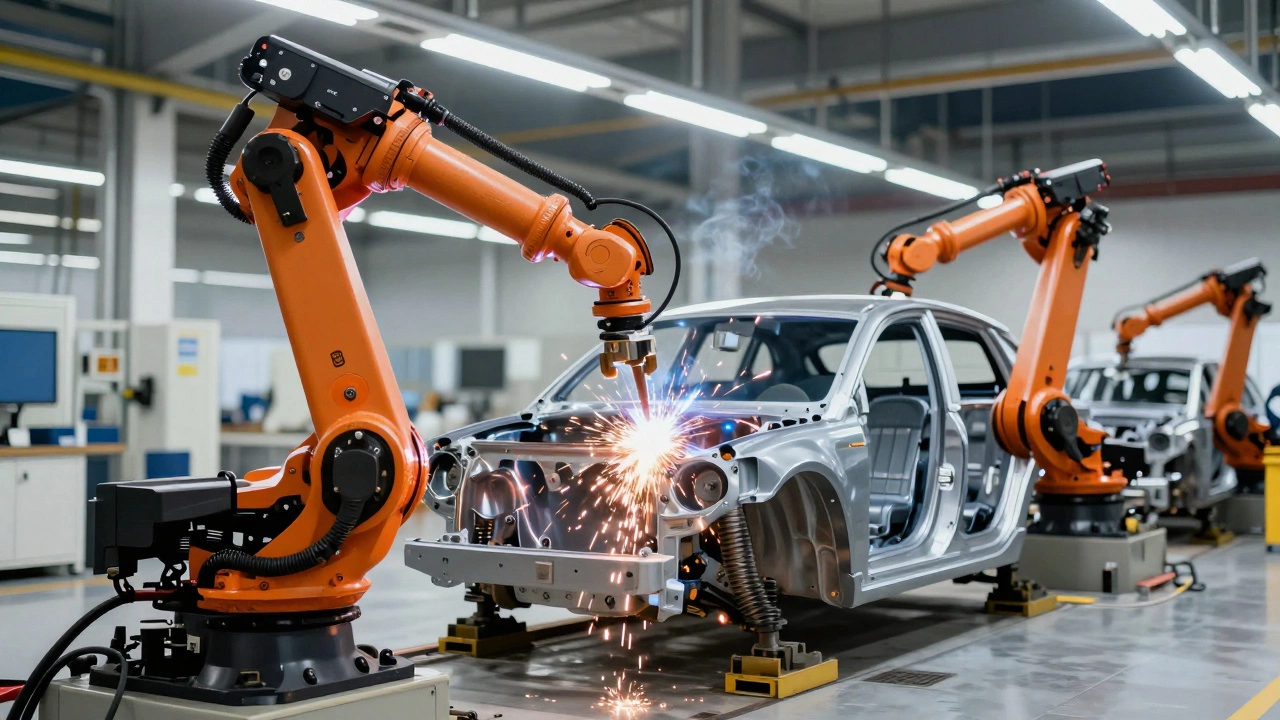 Примеры автоматизации на заводах: от роботов-манипуляторов до умных систем управления