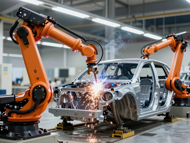 Примеры автоматизации на заводах: от роботов-манипуляторов до умных систем управления
