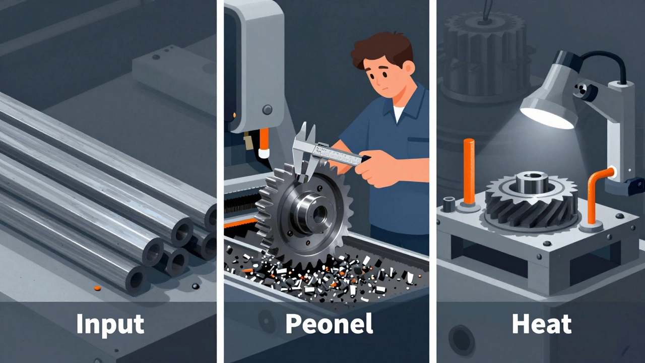 Три этапа контроля в машиностроении: входной, операционный и приемочный
