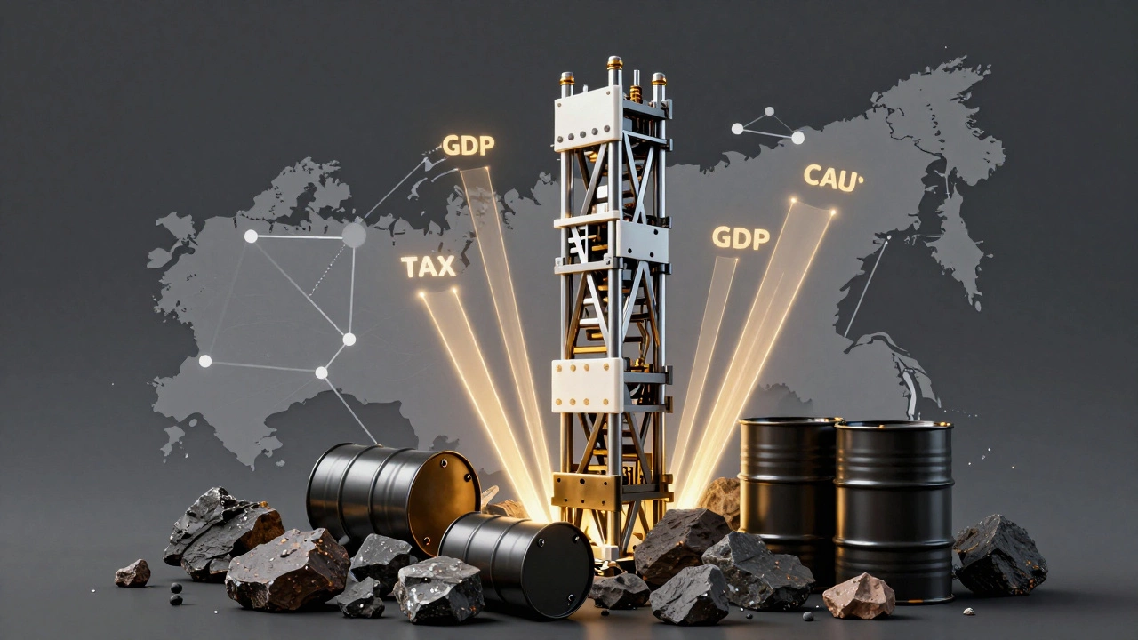 Инфографика роста добавленной стоимости в промышленности