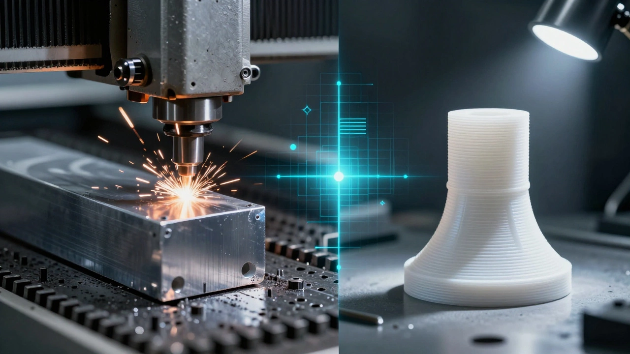 Сравнение ЧПУ обработки и 3D-печати в промышленном дизайне